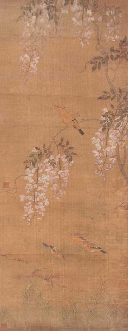 佚名 花鸟 立轴